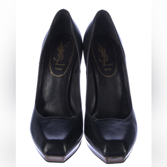 YSL AUTHENTIC LEATHER PUMPS SIZE 6 - Picture 3 of 6